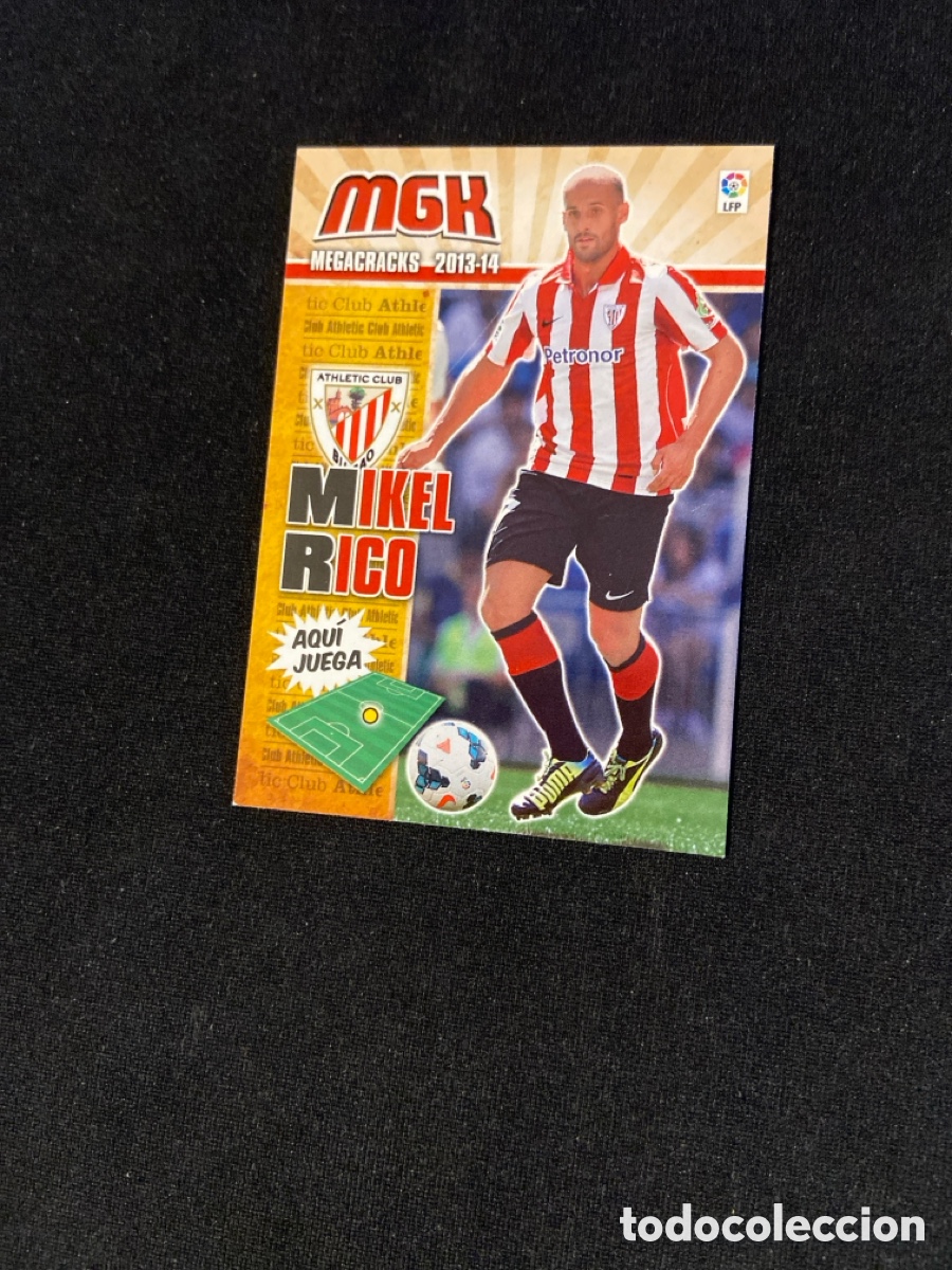 Cromos de f&uacute;tbol: MIKEL RICO 32 BIS (BILBAO)