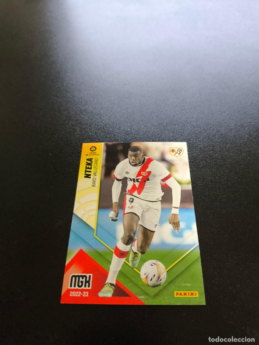 Cromos de f&uacute;tbol: 276 Nteka RAYO VALLECANO PANINI LIGA MEGACRACKS MGK 2022 2023 22 23 NO ESTE ADRENALYN