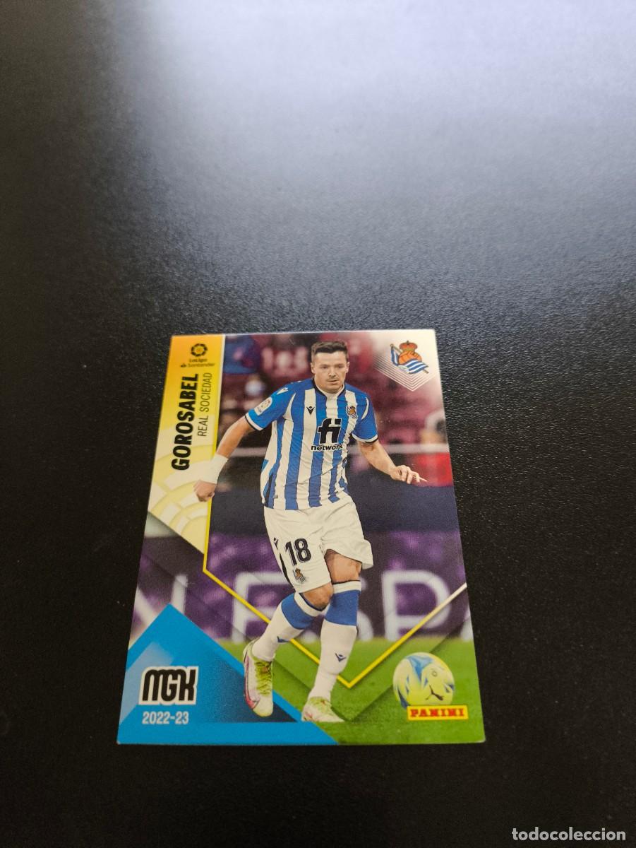 Cromos de f&uacute;tbol: 284 Gorosabel REAL SOCIEDAD PANINI LIGA MEGACRACKS MGK 2022 2023 22 23 NO ESTE ADRENALYN