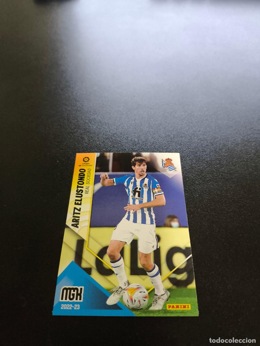 Cromos de f&uacute;tbol: 286 Aritz Elustondo REAL SOCIEDAD PANINI LIGA MEGACRACKS MGK 2022 2023 22 23 NO ESTE ADRENALYN