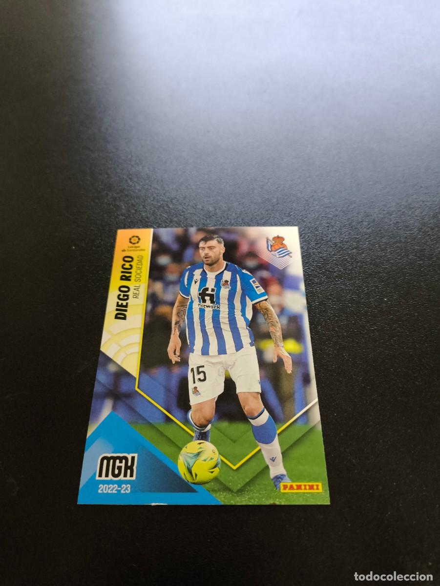 Cromos de f&uacute;tbol: 288 Diego Rico REAL SOCIEDAD PANINI LIGA MEGACRACKS MGK 2022 2023 22 23 NO ESTE ADRENALYN