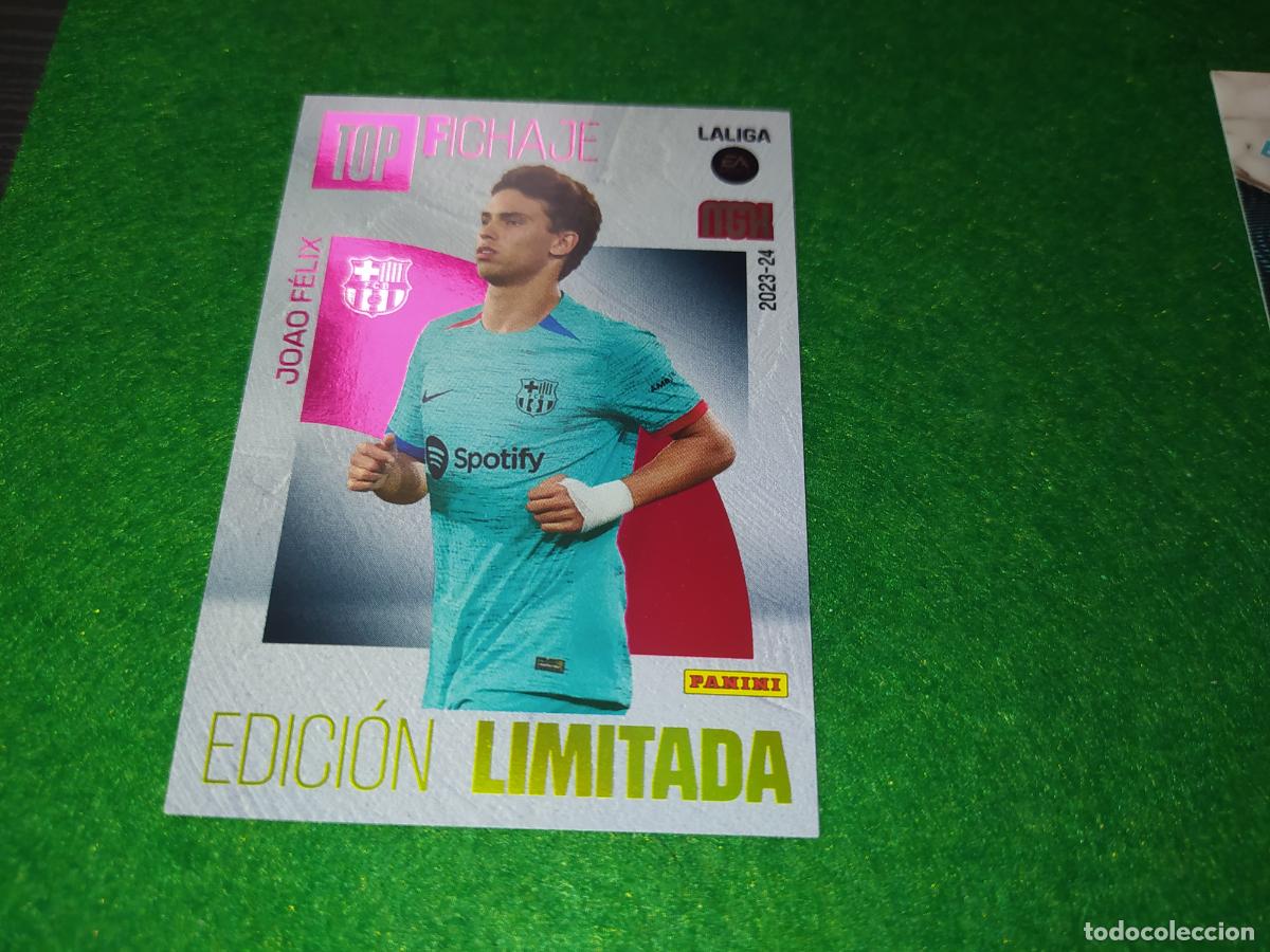 Cromos de f&uacute;tbol: EDICION LIMITADA MGK 2023 2024 TOP FICHAJE JOAO FELIX ATLETICO DE MADRID
