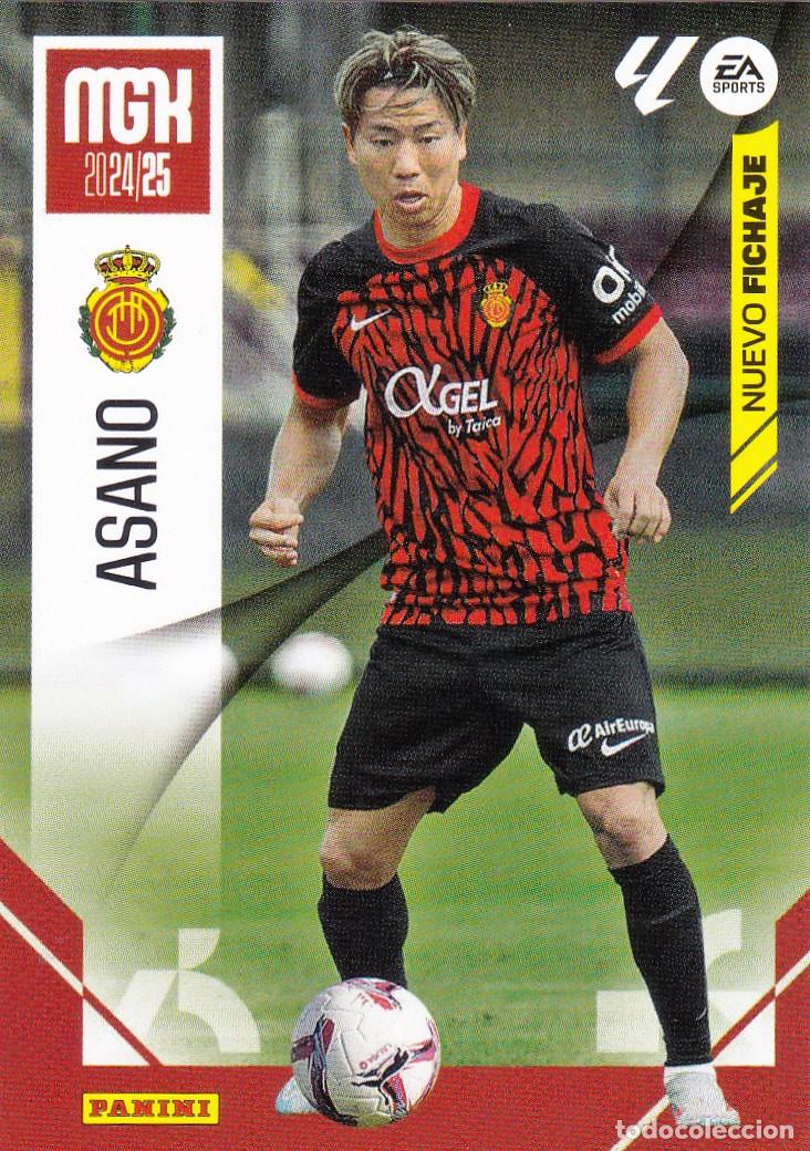 Cromos de f&uacute;tbol: MGK 2024-25 * ASANO N&ordm; 439 NUEVO FICHAJE * (NUEVO DE SOBRE) (A-3)