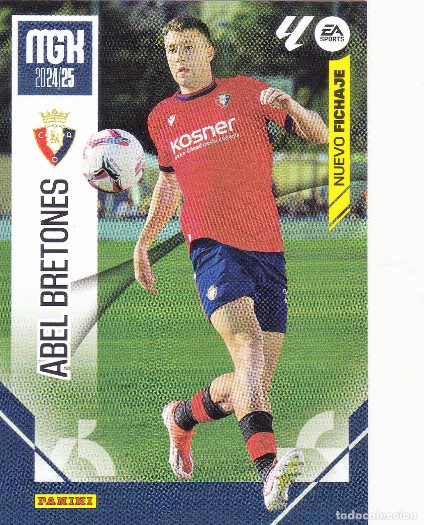 Cromos de f&uacute;tbol: MGK 2024-25 * ABEL BRETONES N&ordm; 451 NUEVO FICHAJE * (NUEVO DE SOBRE) (A-3)
