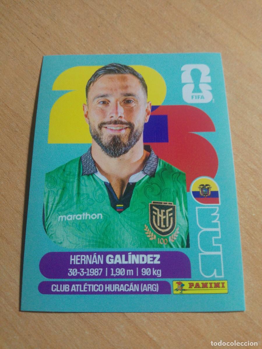 Cromos de f&uacute;tbol: GALINDEZ ECUADOR ECU 2 MUNDIAL FIFA WORLD CUP 2026 26 PANINI STICKERS NUEVO