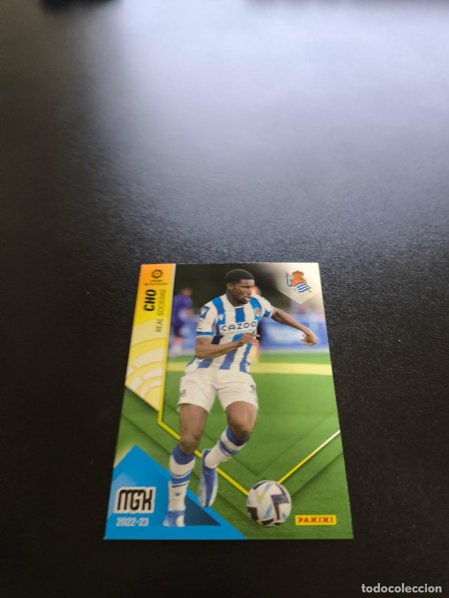 Cromos de f&uacute;tbol: 296 Cho REAL SOCIEDAD PANINI LIGA MEGACRACKS MGK 2022 2023 22 23 NO ESTE ADRENALYN