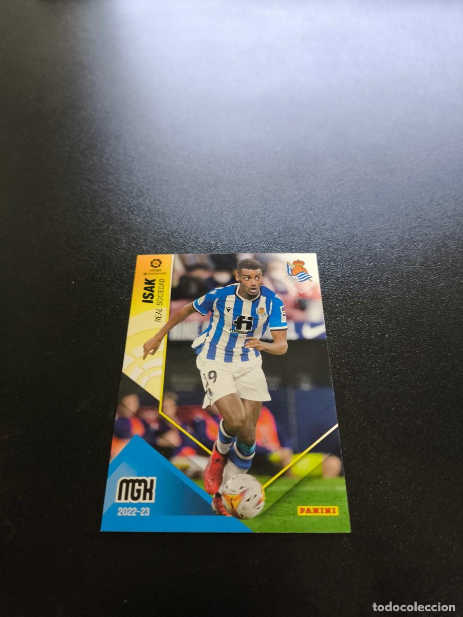 Cromos de f&uacute;tbol: 297 Isak REAL SOCIEDAD PANINI LIGA MEGACRACKS MGK 2022 2023 22 23 NO ESTE ADRENALYN