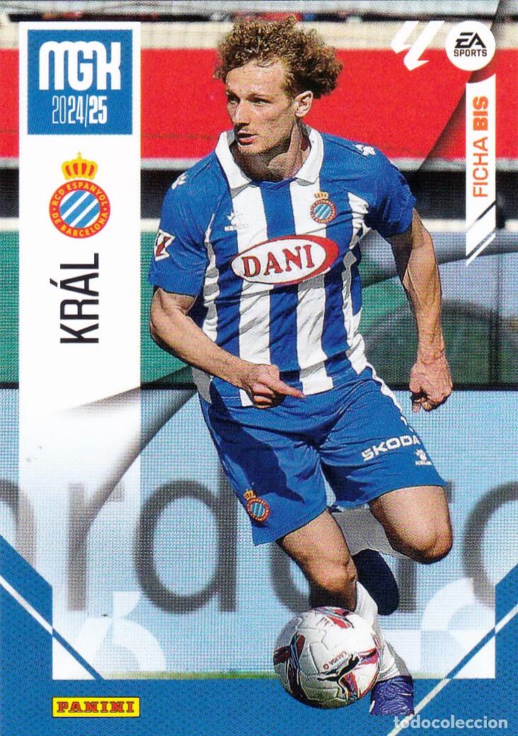 Cromos de f&uacute;tbol: MGK 2024-25 * KR&Aacute;L N&ordm; 136 BIS - FICHA BIS * (NUEVO DE SOBRE) (A-3)