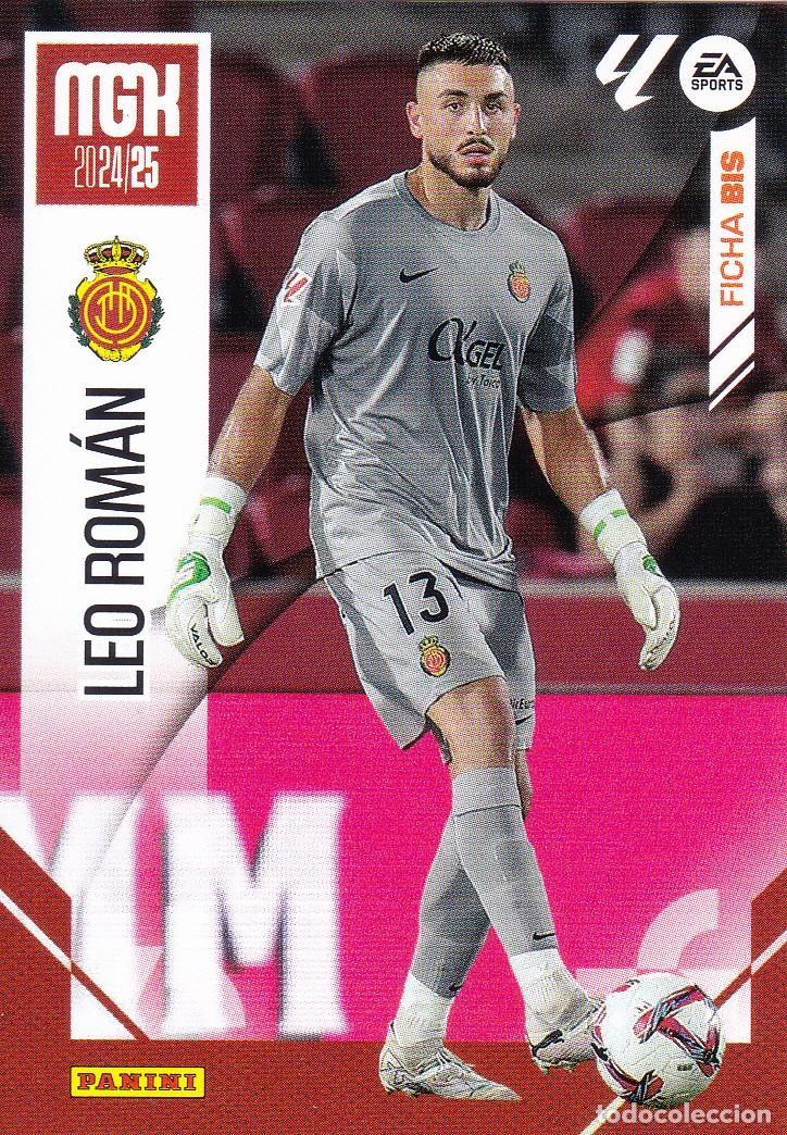 Cromos de f&uacute;tbol: MGK 2024-25 * LEO ROM&Aacute;N N&ordm; 236 BIS - FICHA BIS * (NUEVO DE SOBRE) (A-3)
