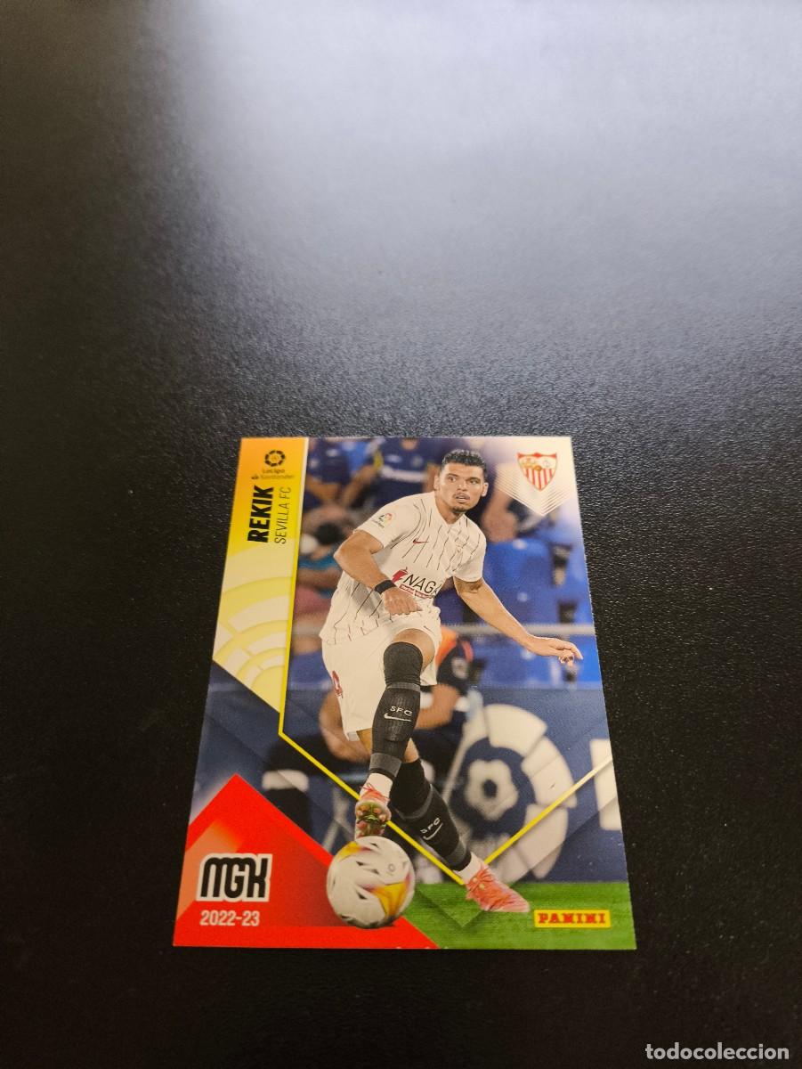 Figurine di Calcio: 304 Rekik SEVILLA PANINI LIGA MEGACRACKS MGK 2022 2023 22 23 NO ESTE ADRENALYN