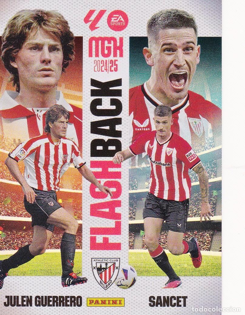 Figurine di Calcio: MGK 2024-25 *JULEN GUERRERO Y SANCET N&ordm; 428 - FLASH BACK * (NUEVO DE SOBRE) (A-3)