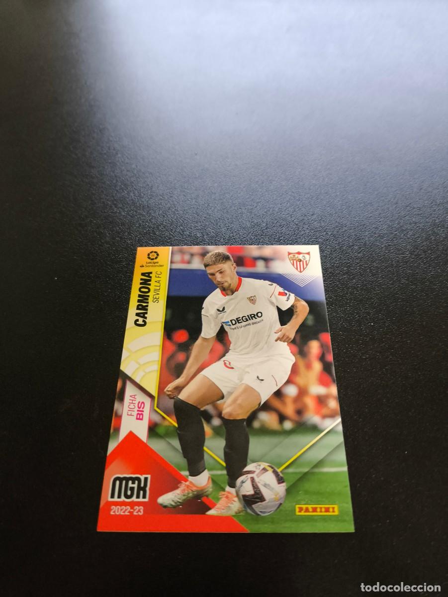 Figurine di Calcio: 304 BIS Carmona SEVILLA PANINI LIGA MEGACRACKS MGK 2022 2023 22 23 NO ESTE ADRENALYN