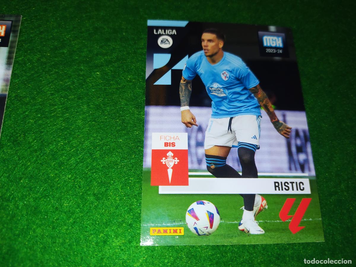 Figurine di Calcio: EDICION LIMITADA MGK 2023 2024 FICHA BIS RISTIC CELTA DE VIGO
