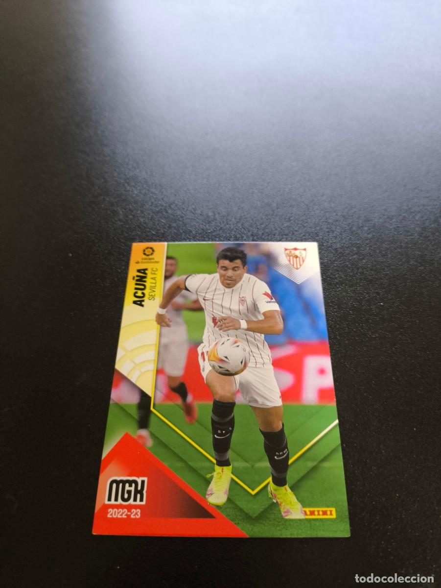 Figurine di Calcio: 305 Acu&ntilde;a SEVILLA PANINI LIGA MEGACRACKS MGK 2022 2023 22 23 NO ESTE ADRENALYN