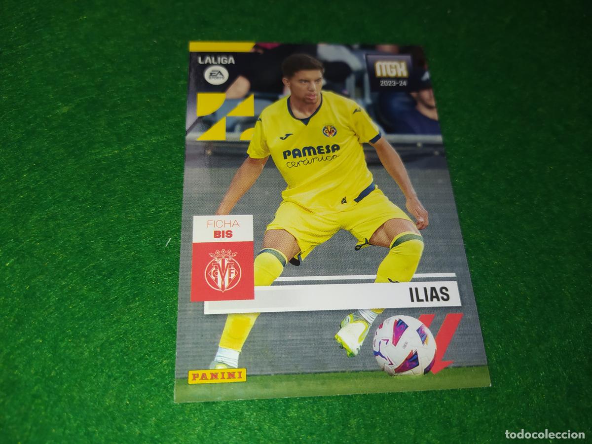 Figurine di Calcio: EDICION LIMITADA MGK 2023 2024 FICHA BIS ILIAS VILLARREAL