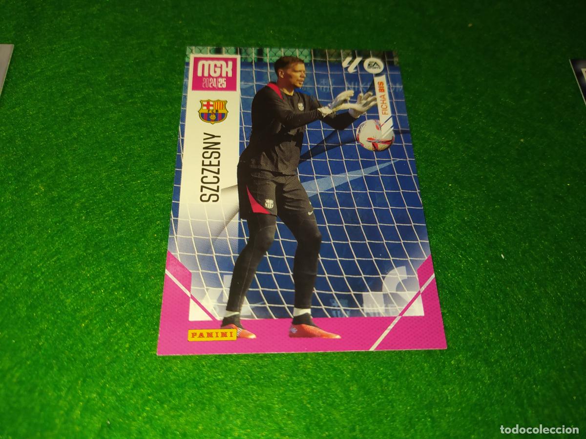 Cromos de Futebol: EDICION LIMITADA MGK 2024 2025 FICHA BIS SZCZESNY FC BARCELONA