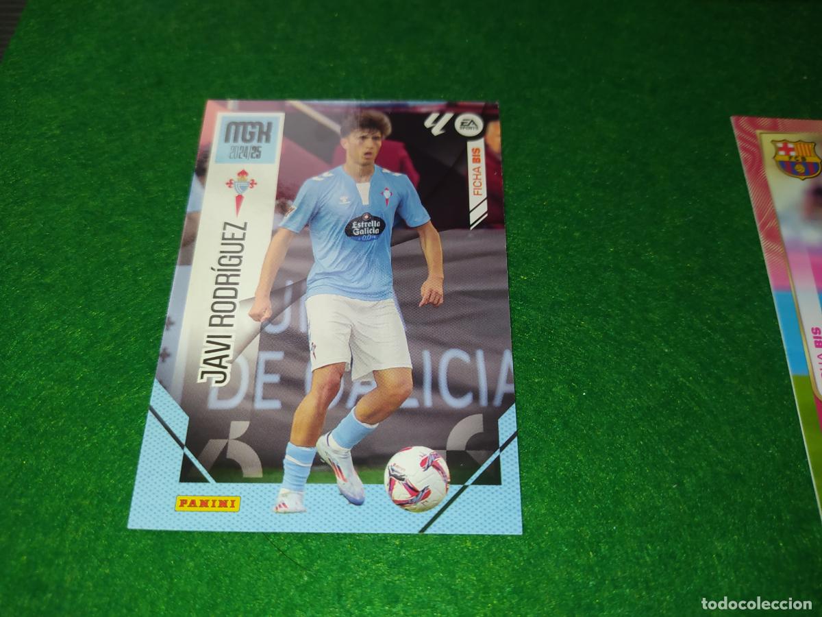 Football Stickers: EDICION LIMITADA MGK 2024 2025 FICHA BIS JAVI RODRIGUEZ CELTA DE VIGO