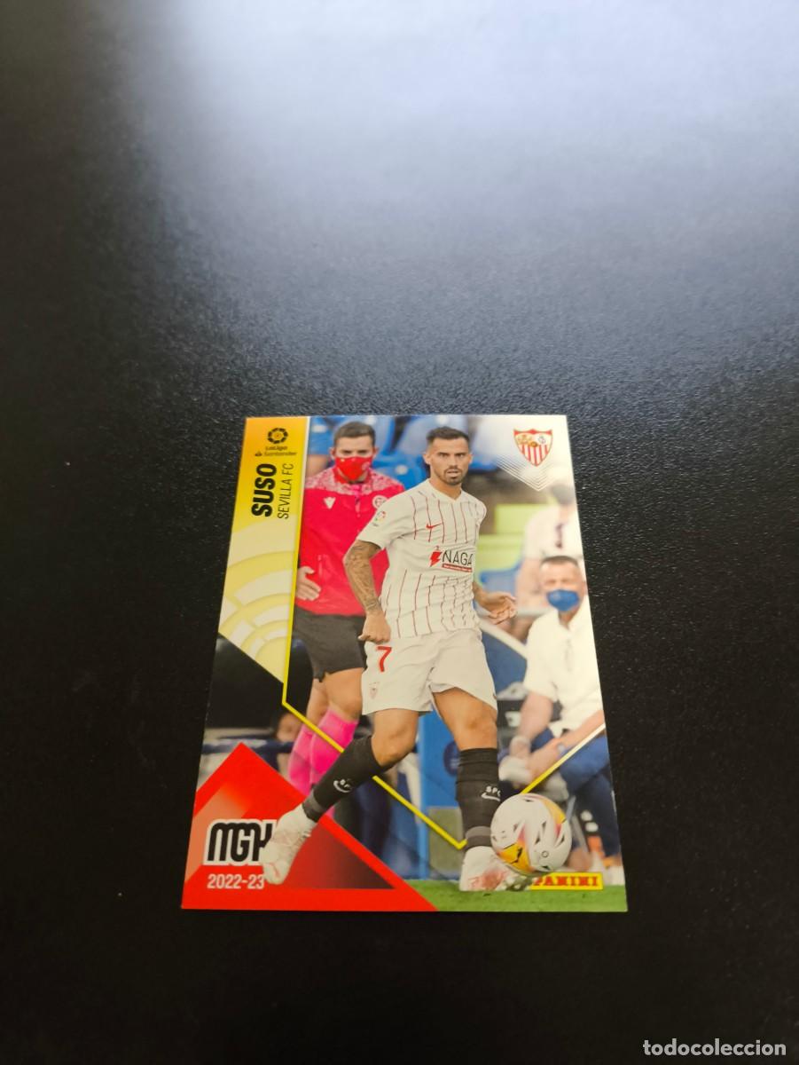Football Stickers: 311 Suso SEVILLA PANINI LIGA MEGACRACKS MGK 2022 2023 22 23 NO ESTE ADRENALYN