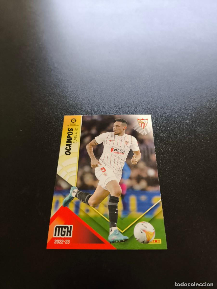 Football Stickers: 313 Lucas Ocampos SEVILLA PANINI LIGA MEGACRACKS MGK 2022 2023 22 23 NO ESTE ADRENALYN