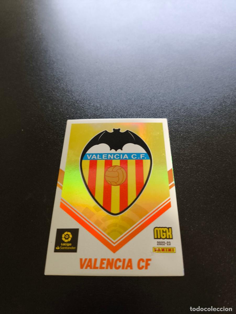Football Stickers: 316 Escudo VALENCIA PANINI LIGA MEGACRACKS MGK 2022 2023 22 23 NO ESTE ADRENALYN