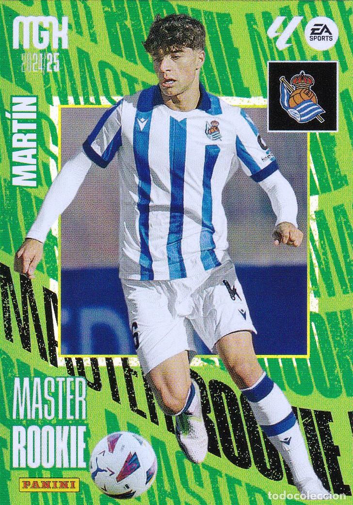 Football Stickers: MGK 2024-25 * MART&Iacute;N N&ordm; 420 - MASTER ROOKIE * (NUEVO DE SOBRE) (A-3)
