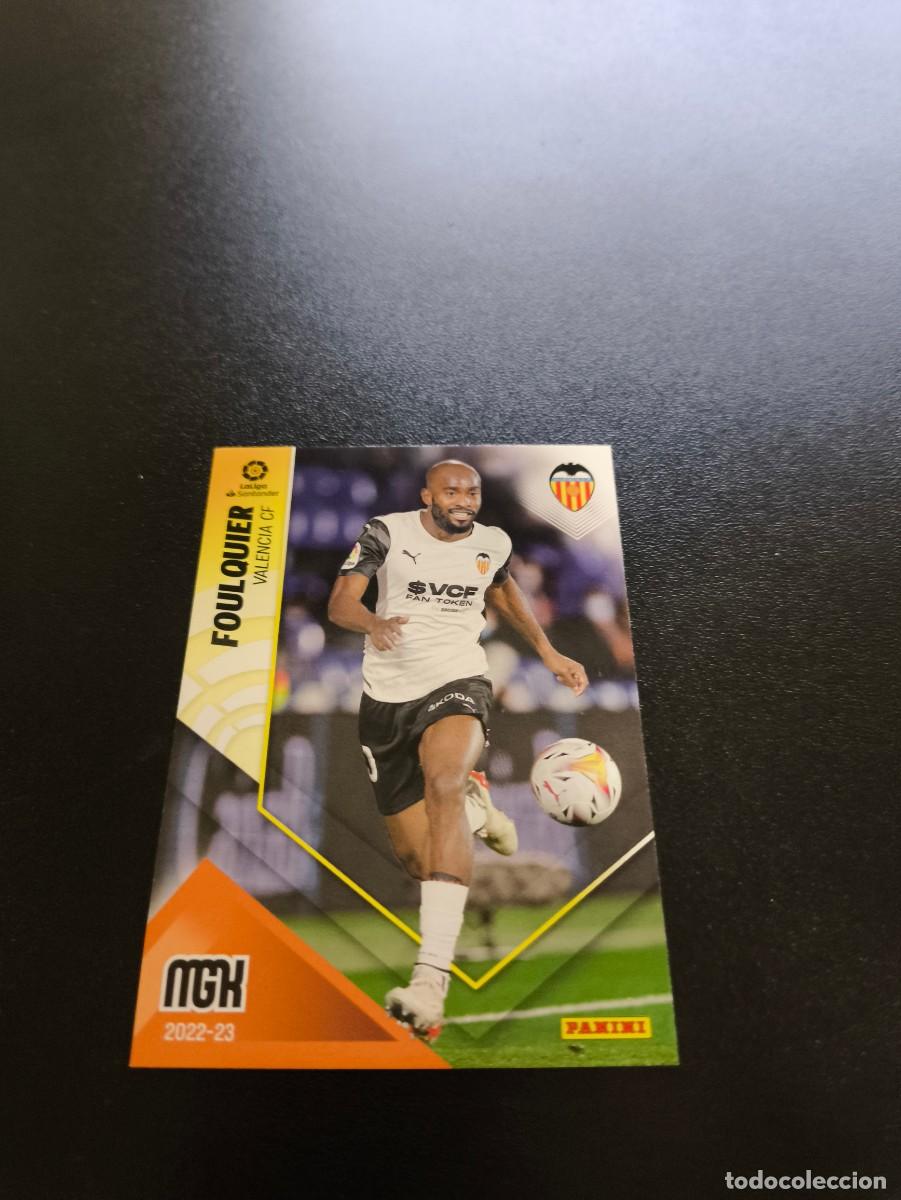 Football Stickers: 319 Foulquier VALENCIA PANINI LIGA MEGACRACKS MGK 2022 2023 22 23 NO ESTE ADRENALYN