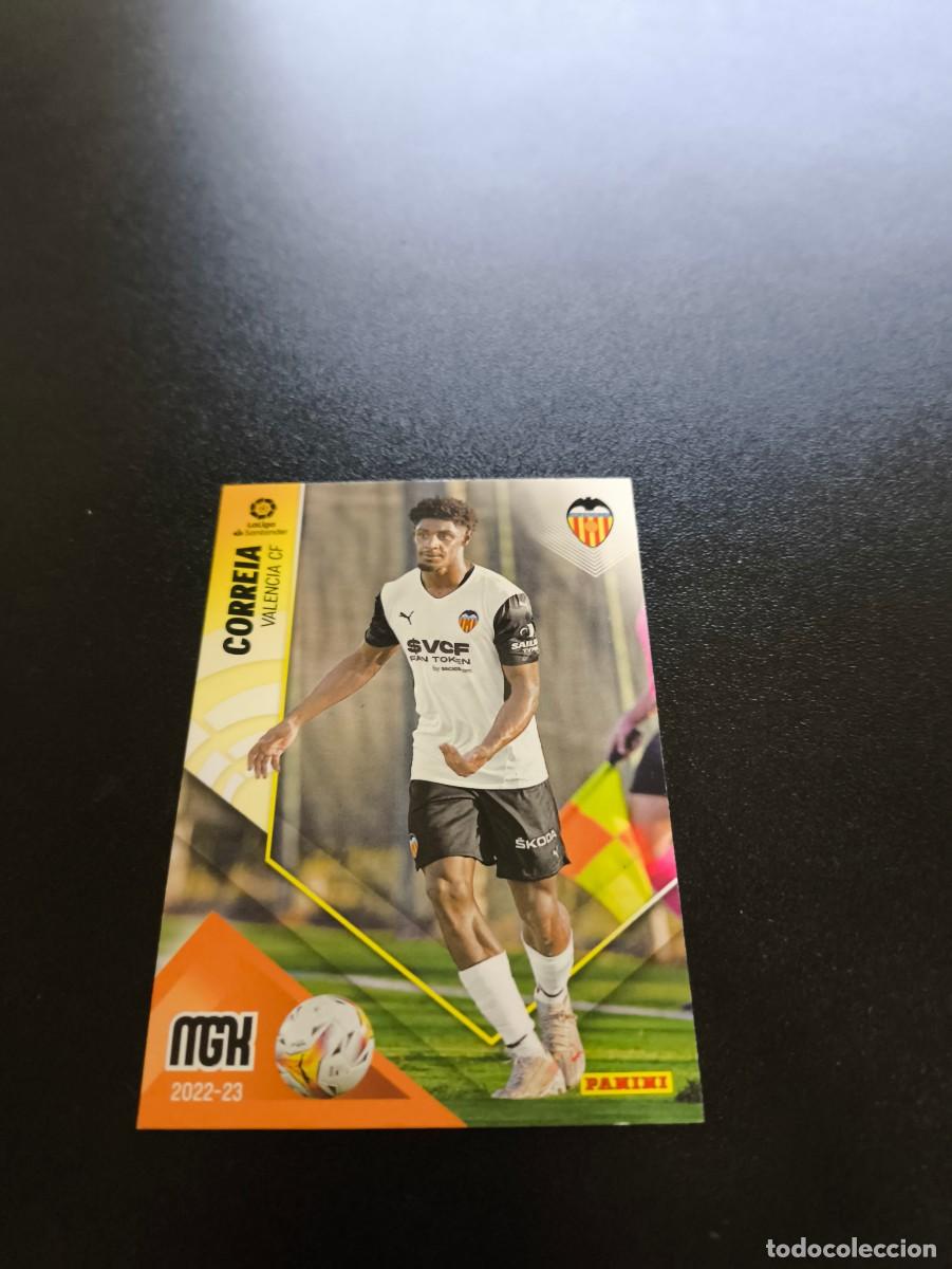 Football Stickers: 320 Correia VALENCIA PANINI LIGA MEGACRACKS MGK 2022 2023 22 23 NO ESTE ADRENALYN