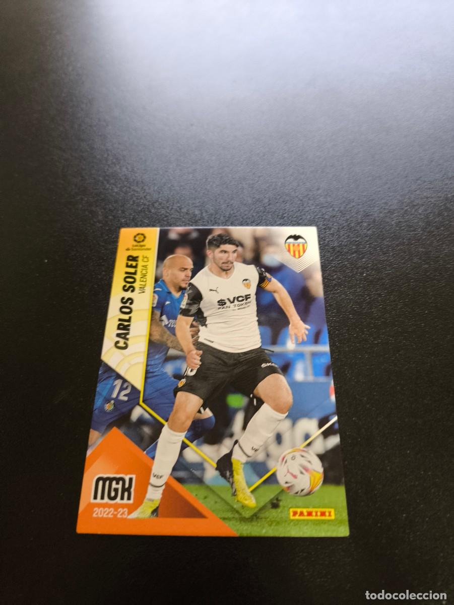 Cromos de f&uacute;tbol: 328 Carlos Soler VALENCIA PANINI LIGA MEGACRACKS MGK 2022 2023 22 23 NO ESTE ADRENALYN