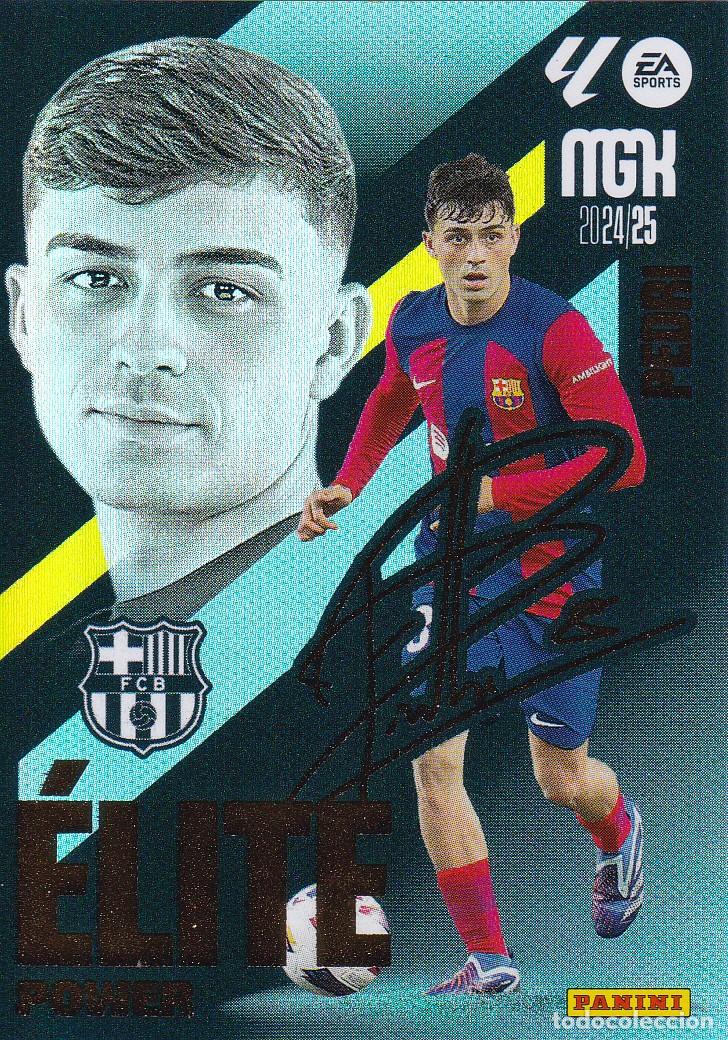 Cromos de f&uacute;tbol: MGK 2024-25 * PEDRI N&ordm; P 13 - AUTOGRAFO - &Eacute;LITE POWER * (NUEVO DE SOBRE) (A-3)