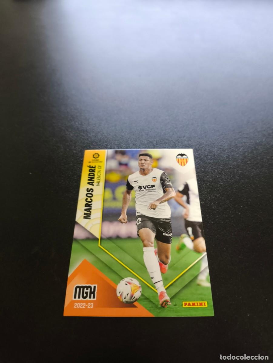 Cromos de f&uacute;tbol: 331 Marcos Andr&eacute; VALENCIA PANINI LIGA MEGACRACKS MGK 2022 2023 22 23 NO ESTE ADRENALYN