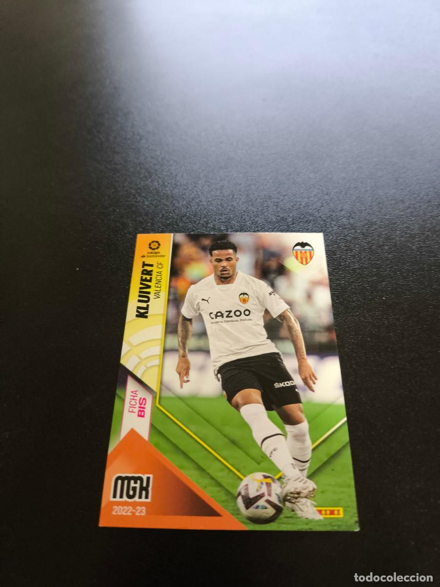 Cromos de f&uacute;tbol: 333 BIS Justin Kluivert VALENCIA PANINI LIGA MEGACRACKS MGK 2022 2023 22 23 NO ESTE ADRENALYN