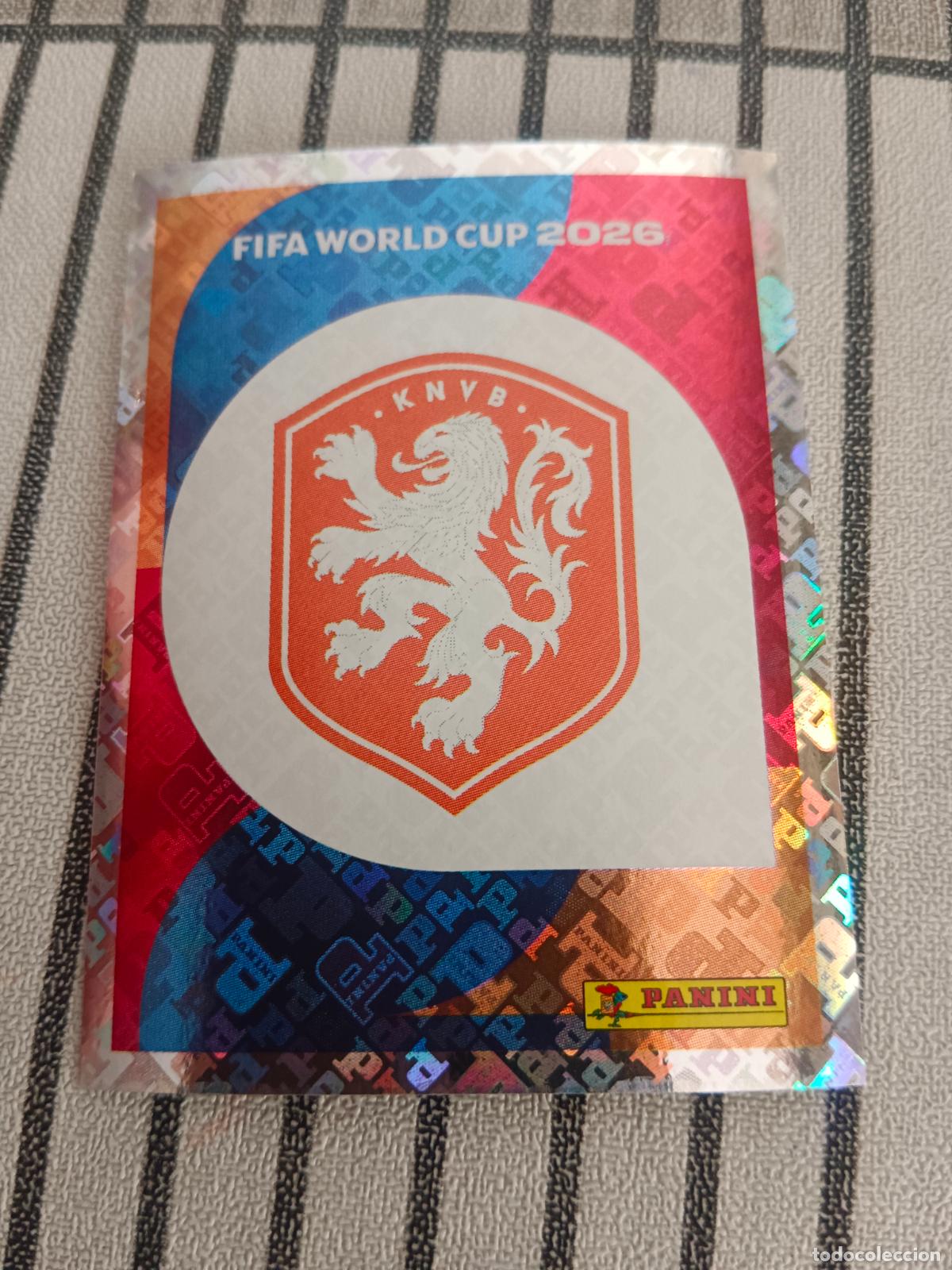 Cromos de Futebol: MUNDIAL 2026 ESTADOS UNIDOS USA MEXICO MEJICO CANADA NED 1 NED1 ESCUDO HOLANDA FIFA