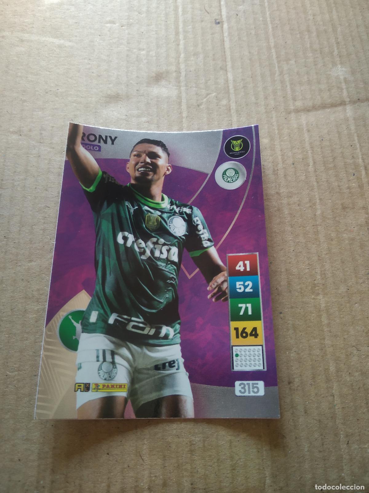 Cromos de Futebol: 315 RONY PALMEIRAS CROMO FUTBOL PANINI ADRENALYN LIGA BRASIL 2023 BRASILEIRAO