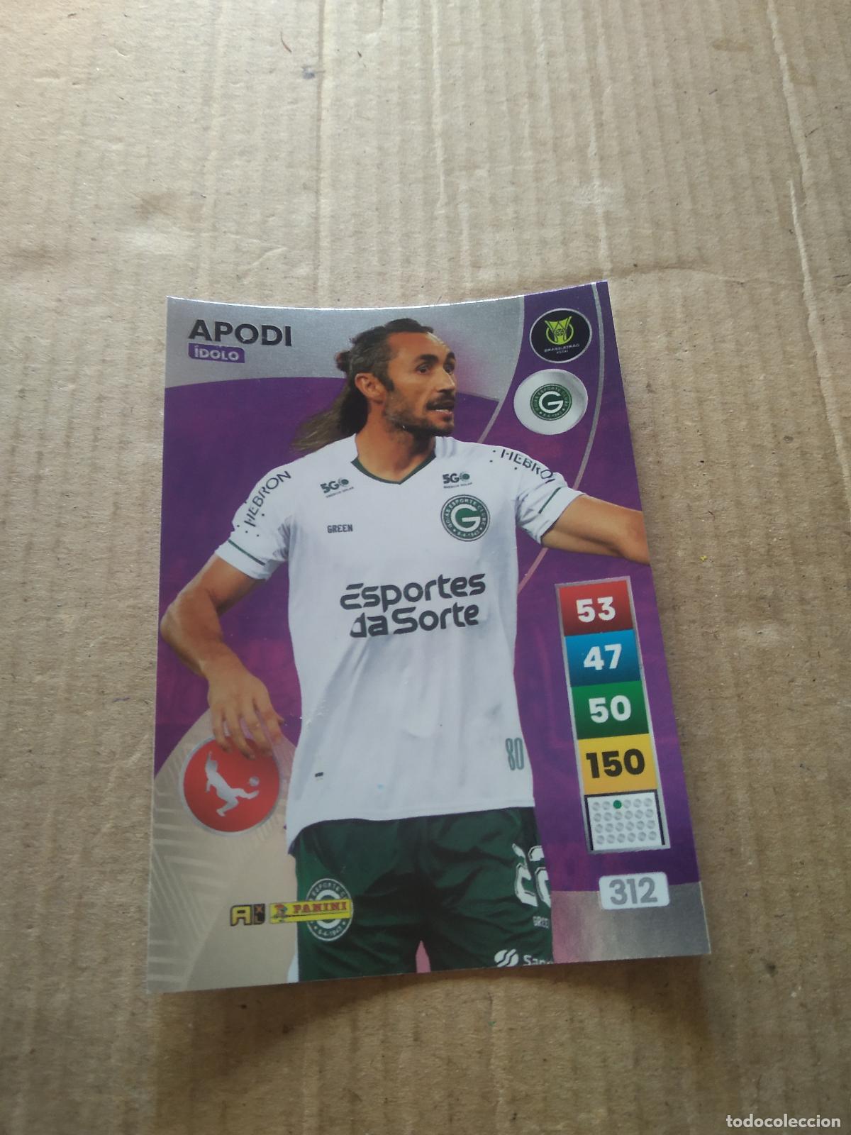 Cromos de Futebol: 312 APODI GOIAS CROMO FUTBOL PANINI ADRENALYN LIGA BRASIL 2023 BRASILEIRAO