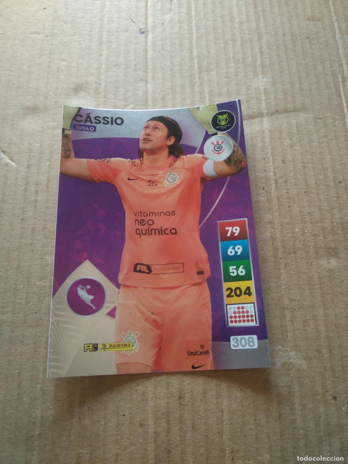 Cromos de f&uacute;tbol: 308 CASSIO CORINTHIANS CROMO FUTBOL PANINI ADRENALYN LIGA BRASIL 2023 BRASILEIRAO