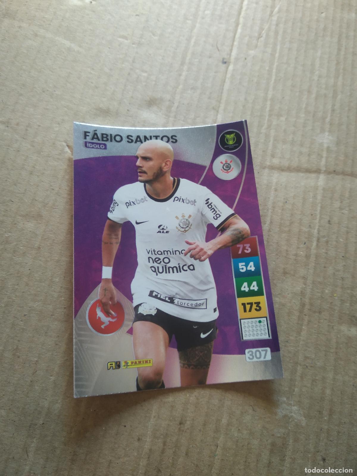Cromos de f&uacute;tbol: 307 FABIO SANTOS CORINTHIANS CROMO FUTBOL PANINI ADRENALYN LIGA BRASIL 2023 BRASILEIRAO