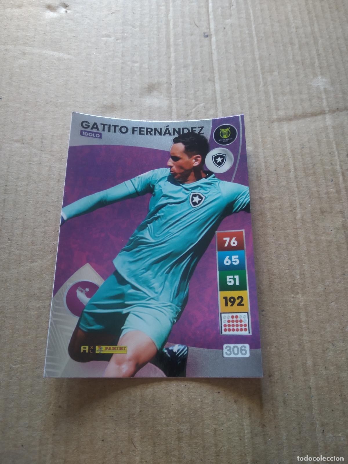 Cromos de f&uacute;tbol: 306 GATITO FERNANDEZ BOTAFOGO CROMO FUTBOL PANINI ADRENALYN LIGA BRASIL 2023 BRASILEIRAO