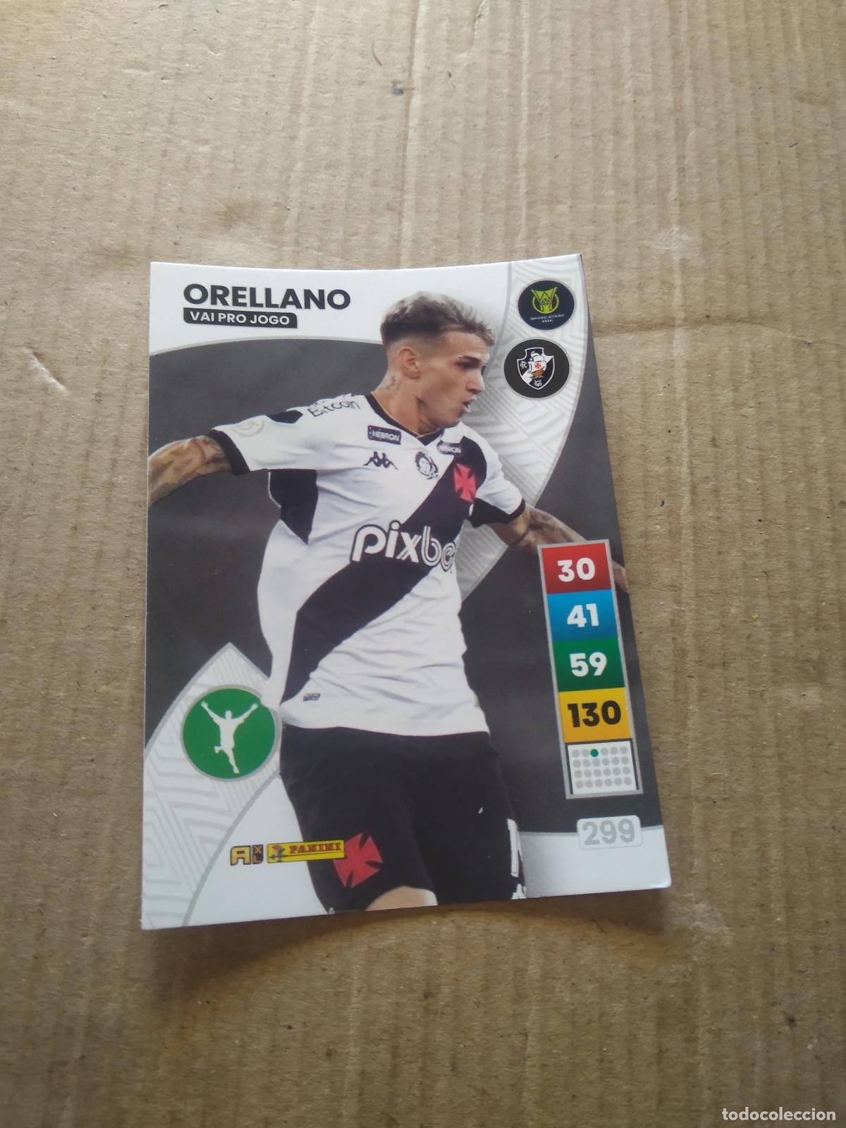 Cromos de f&uacute;tbol: 299 ORELLANO VASCO DA GAMA CROMO FUTBOL PANINI ADRENALYN LIGA BRASIL 2023 BRASILEIRAO