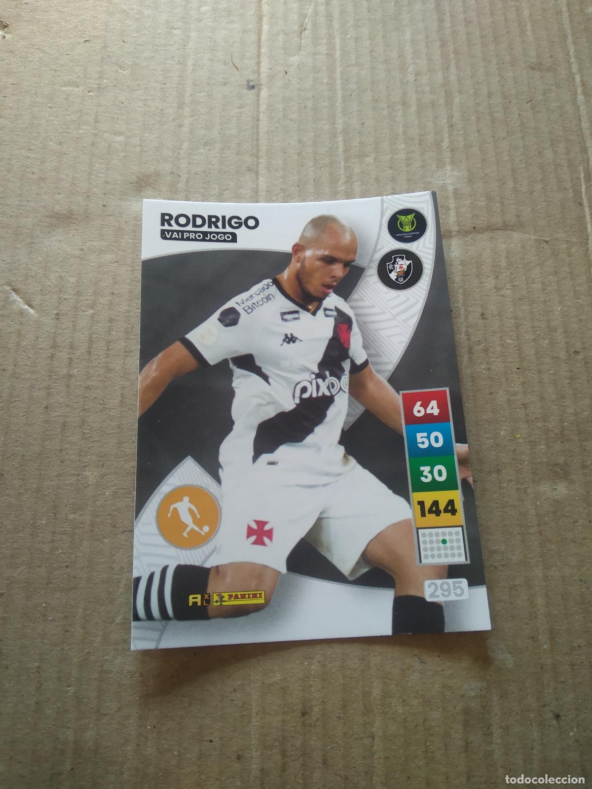 Cromos de f&uacute;tbol: 295 RODRIGO VASCO DA GAMA CROMO FUTBOL PANINI ADRENALYN LIGA BRASIL 2023 BRASILEIRAO