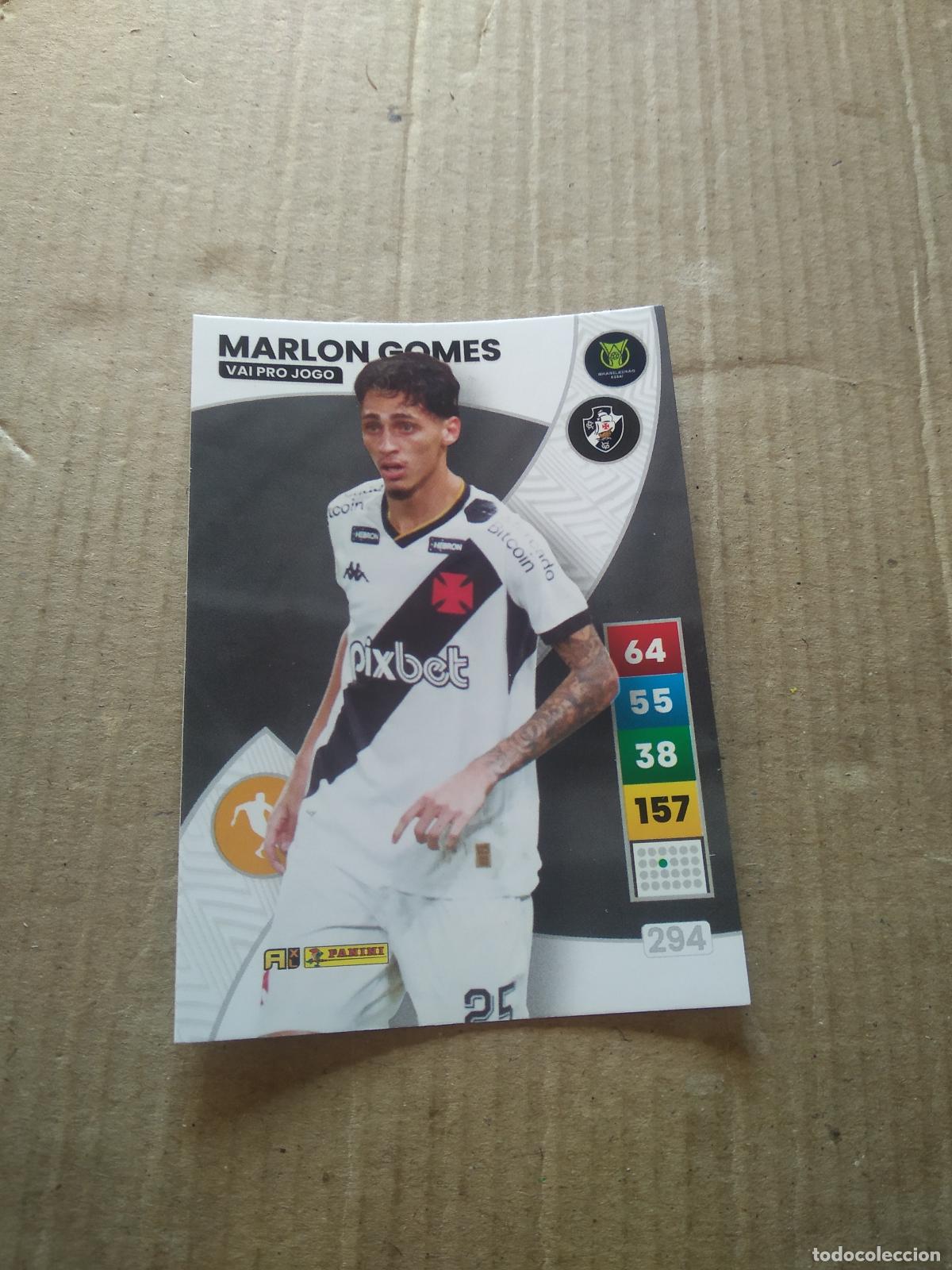 Cromos de f&uacute;tbol: 294 MARLON GOMES VASCO DA GAMA CROMO FUTBOL PANINI ADRENALYN LIGA BRASIL 2023 BRASILEIRAO