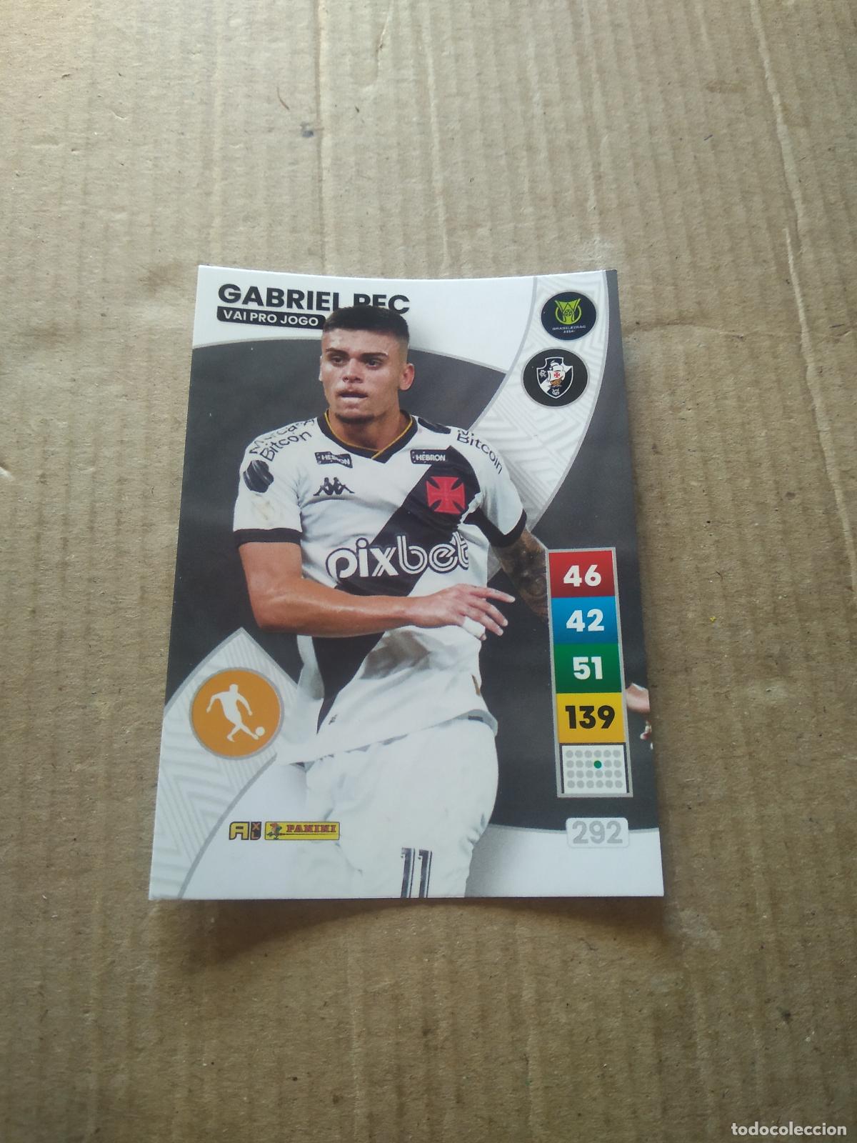 Cromos de f&uacute;tbol: 292 GABRIEL PEC VASCO DA GAMA CROMO FUTBOL PANINI ADRENALYN LIGA BRASIL 2023 BRASILEIRAO
