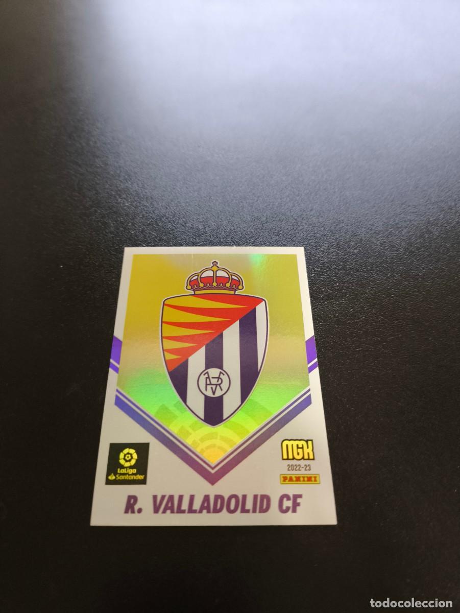 Cromos de f&uacute;tbol: 334 Escudo VALLADOLID PANINI LIGA MEGACRACKS MGK 2022 2023 22 23 NO ESTE ADRENALYN