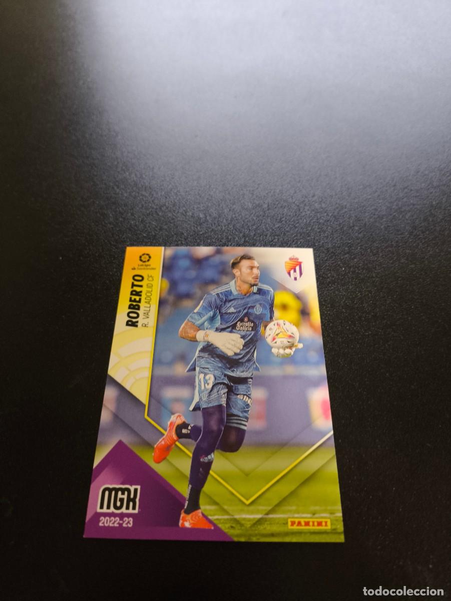 Cromos de f&uacute;tbol: 336 Roberto VALLADOLID PANINI LIGA MEGACRACKS MGK 2022 2023 22 23 NO ESTE ADRENALYN