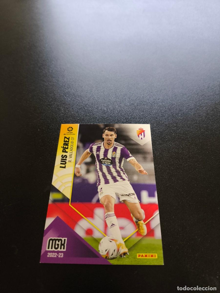 Cromos de f&uacute;tbol: 337 Luis P&eacute;rez VALLADOLID PANINI LIGA MEGACRACKS MGK 2022 2023 22 23 NO ESTE ADRENALYN