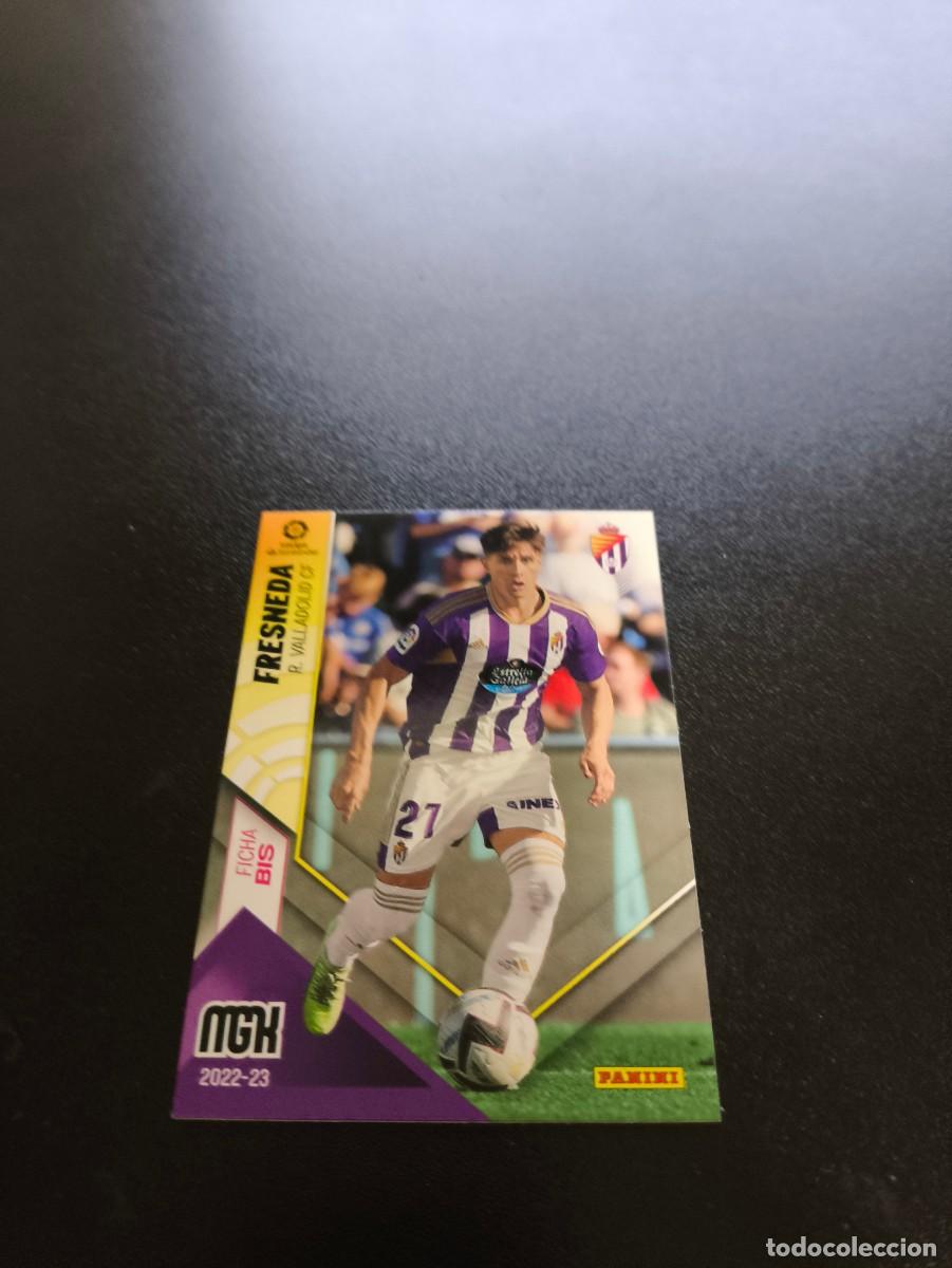 Cromos de f&uacute;tbol: 337 BIS Fresneda ROOKIE VALLADOLID PANINI LIGA MEGACRACKS MGK 2022 2023 22 23 NO ESTE ADRENALYN