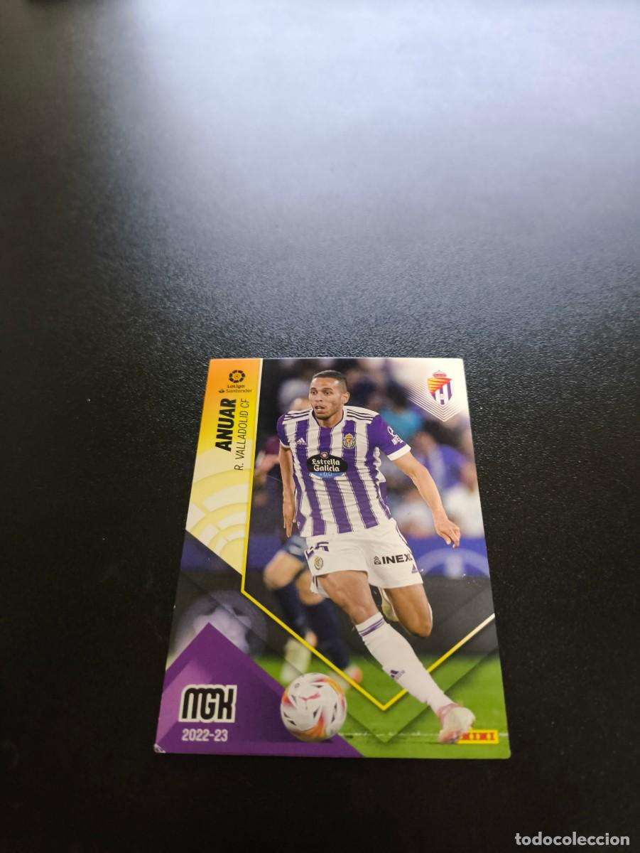 Cromos de f&uacute;tbol: 343 Anuar VALLADOLID PANINI LIGA MEGACRACKS MGK 2022 2023 22 23 NO ESTE ADRENALYN