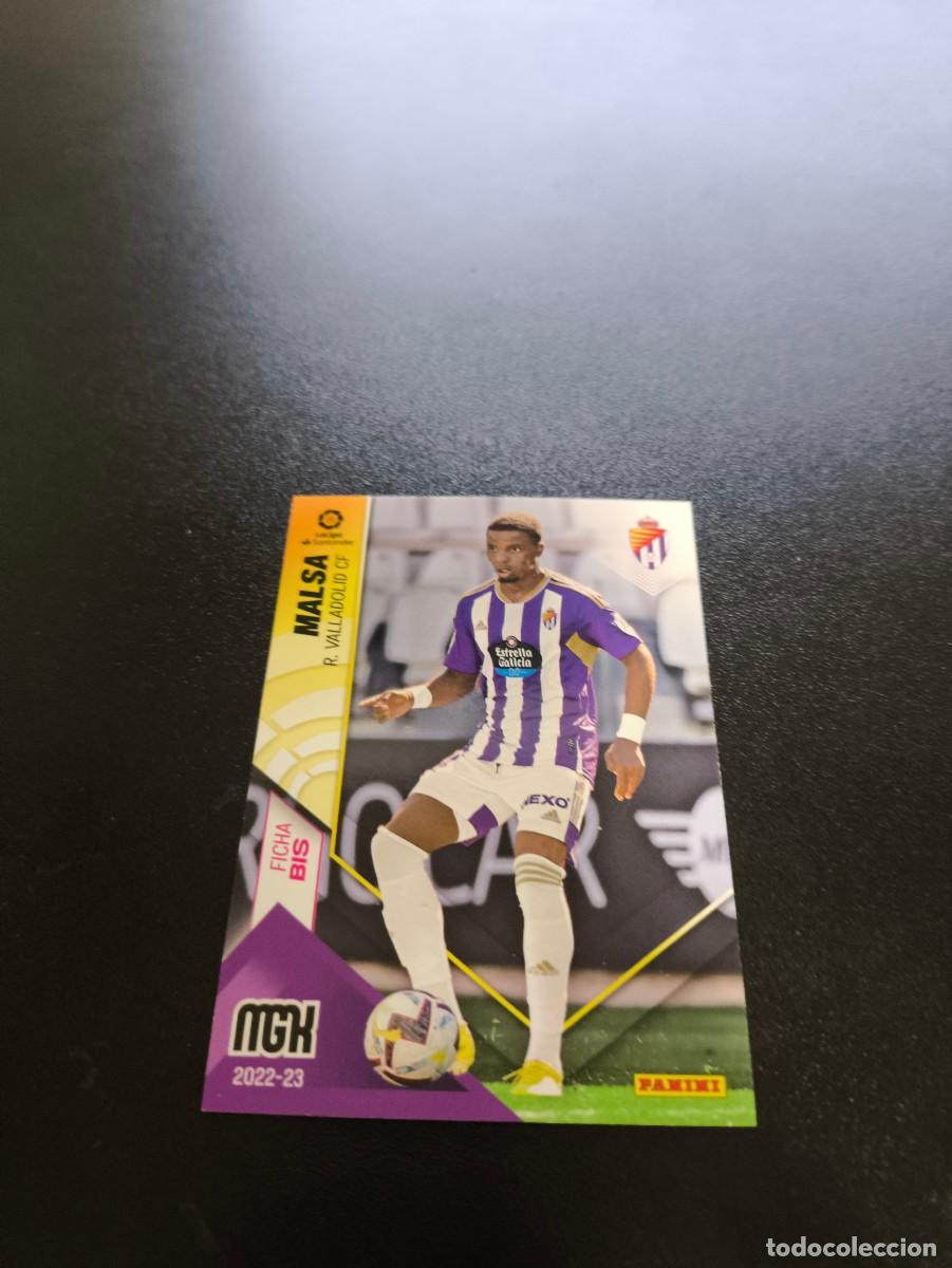 Cromos de f&uacute;tbol: 345 BIS Malsa VALLADOLID PANINI LIGA MEGACRACKS MGK 2022 2023 22 23 NO ESTE ADRENALYN