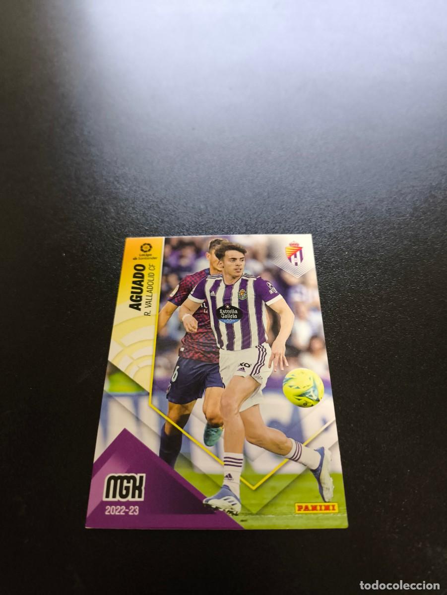 Cromos de f&uacute;tbol: 346 Aguado VALLADOLID PANINI LIGA MEGACRACKS MGK 2022 2023 22 23 NO ESTE ADRENALYN