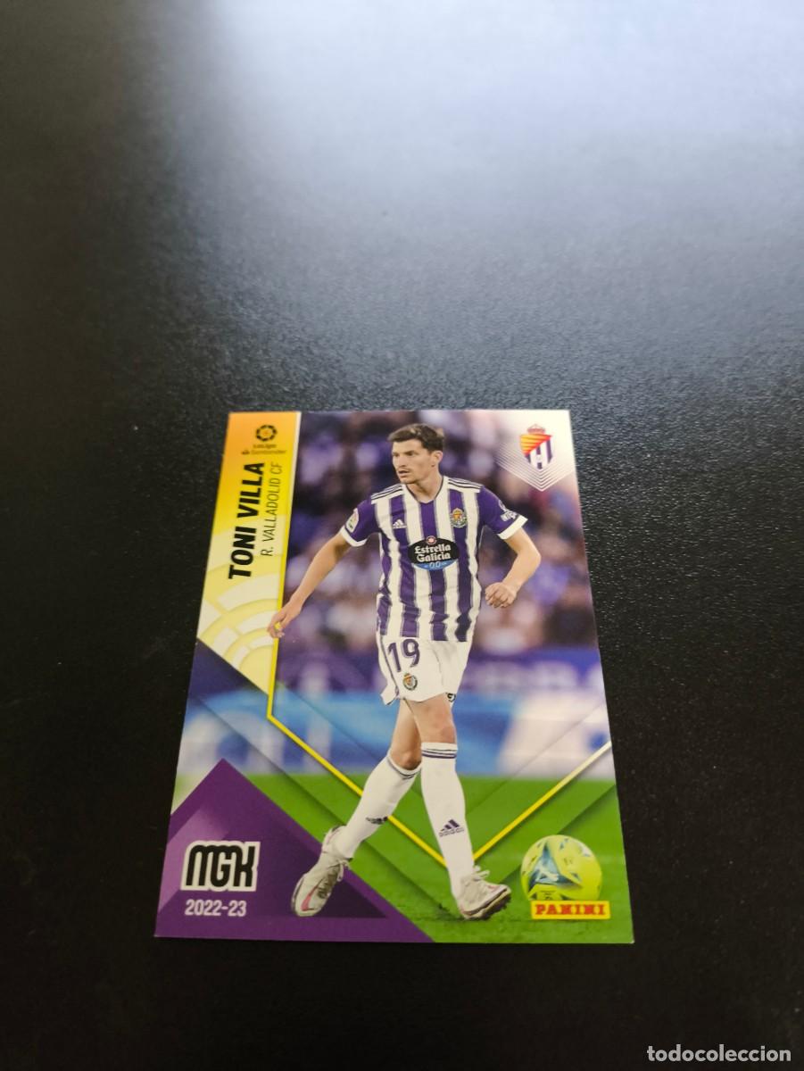 Cromos de f&uacute;tbol: 351 Toni Villa VALLADOLID PANINI LIGA MEGACRACKS MGK 2022 2023 22 23 NO ESTE ADRENALYN