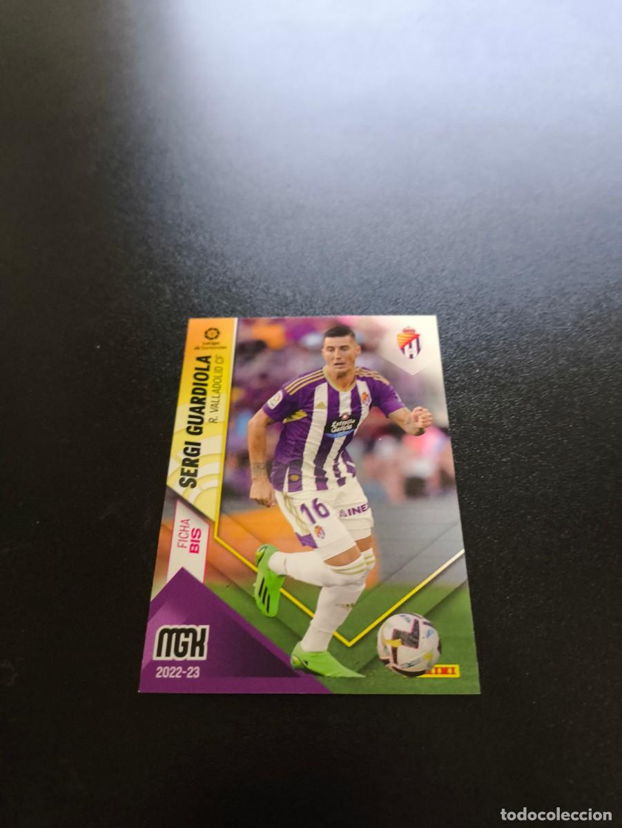 Cromos de f&uacute;tbol: 351 BIS Sergi Guardiola VALLADOLID PANINI LIGA MEGACRACKS MGK 2022 2023 22 23 NO ESTE ADRENALYN